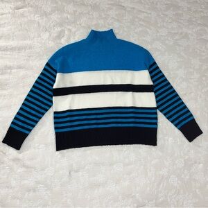 Blue Striped Sweater